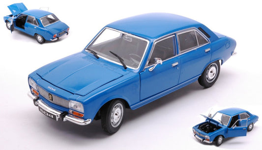 Welly - PEUGEOT 504 1975 BLUE 1:24 - Cod. WE24001