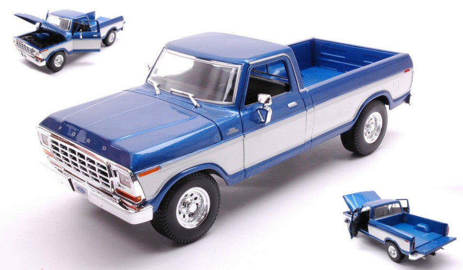Maisto - FORD F-150 PICK-UP 1979 BLUE 1:18 - Cod. MI31462B