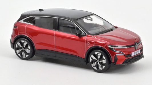 Norev - RENAULT MEGANE E-TECH 100% ELECTRIC 2022 FLAME RED & BLACK 1:43 - Cod. NV517921