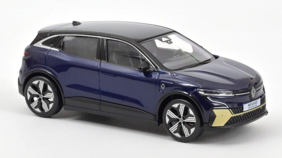 Norev - RENAULT MEGANE E-TECH 100% ELECTRIC 2022 MIDNIGHT BLUE & BLACK 1:43 - Cod. NV517922