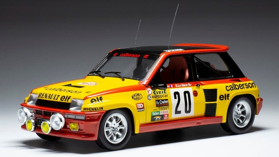 Ixo Model - RENAULT 5 TURBO N.20 RALLY MONTE CARLO 1981 SABY/LE SAUX 1:18 - Cod. 18RMC118