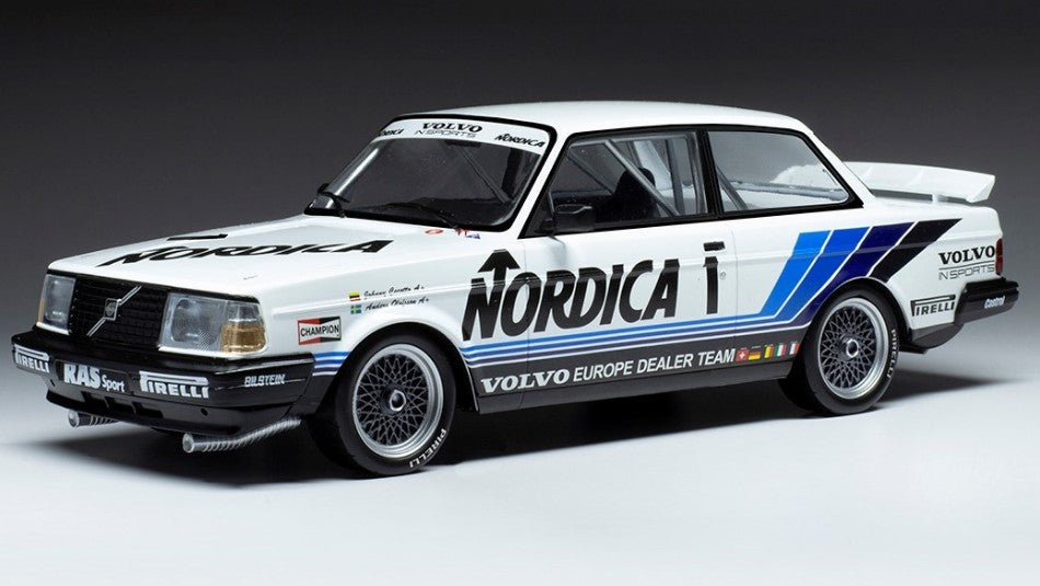 Ixo Model - VOLVO 240 TURBO N.1 ETCC BRUNN 1986CECOTTO/OLOFSSON 1:18 - Cod. 18RMC087.20