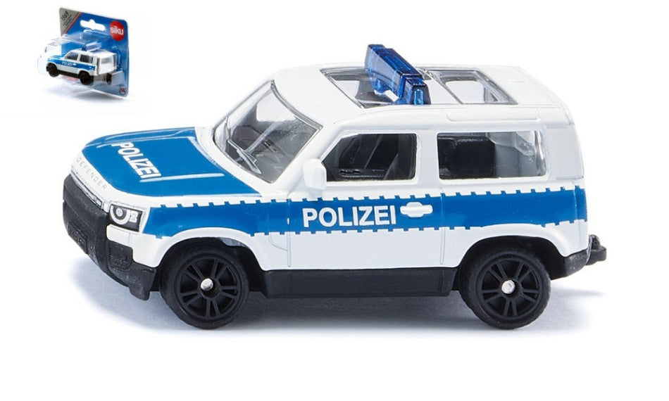 Siku - LAND ROVER POLIZIA BLISTER 78x36x35 - Cod. SK1569