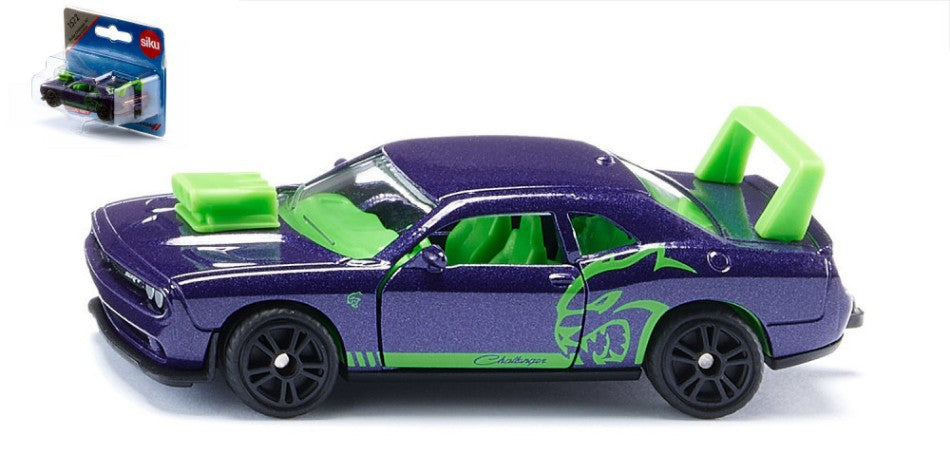 Siku - DODGE CHALLENGER SRT HELLCAT CUSTOM BLISTER 81x35x23 - Cod. SK1572
