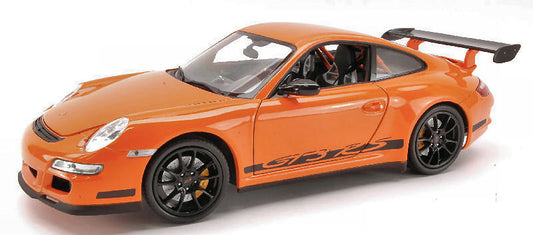 Welly - PORSCHE 911 GTR 3 RS (997) 2007 ORANGE 1:18 - Cod. WE1609