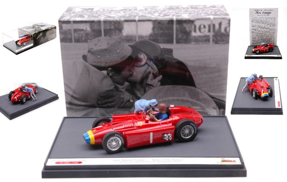Balocco - FERRARI D50 N.1 J.M.FANGIO 1956 WINNER GERMAN "BEBA'S KISS" LIM.100 1:43 - Cod. BMGL04