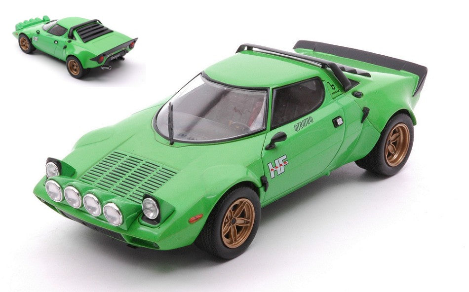 Whitebox - LANCIA STRATOS HF 1975 LIGHT GREEN 1:24 - Cod. WB124158
