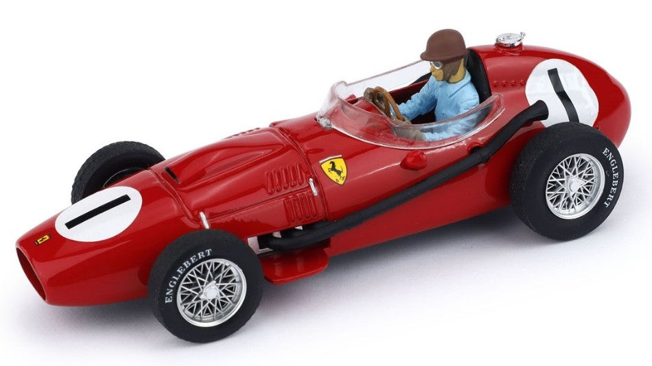 Brumm - FERRARI 246 F1 N.1 WINNER GR.BRITAIN GP 1958 PETER COLLINS W/PILOTE 1:43 - Cod. BM0069CH