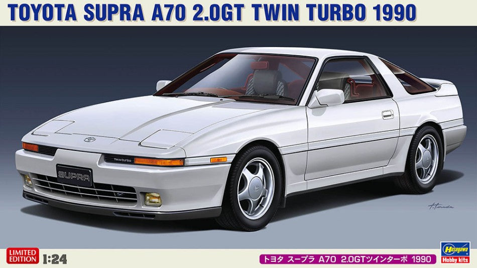 Hasegawa - TOYOTA SUPRA A70 2.0GT TWIN TURBO 1990 KIT 1:24 - Cod. HA20600