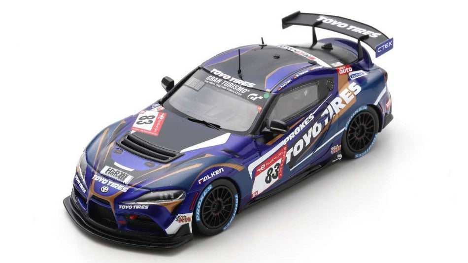 Spark Model - TOYOTA SUPRA GT4 N.83 3rd SP 10 CLASS 24 H NURBURGRING 2022 TONGES 1:43 - Cod. SG854