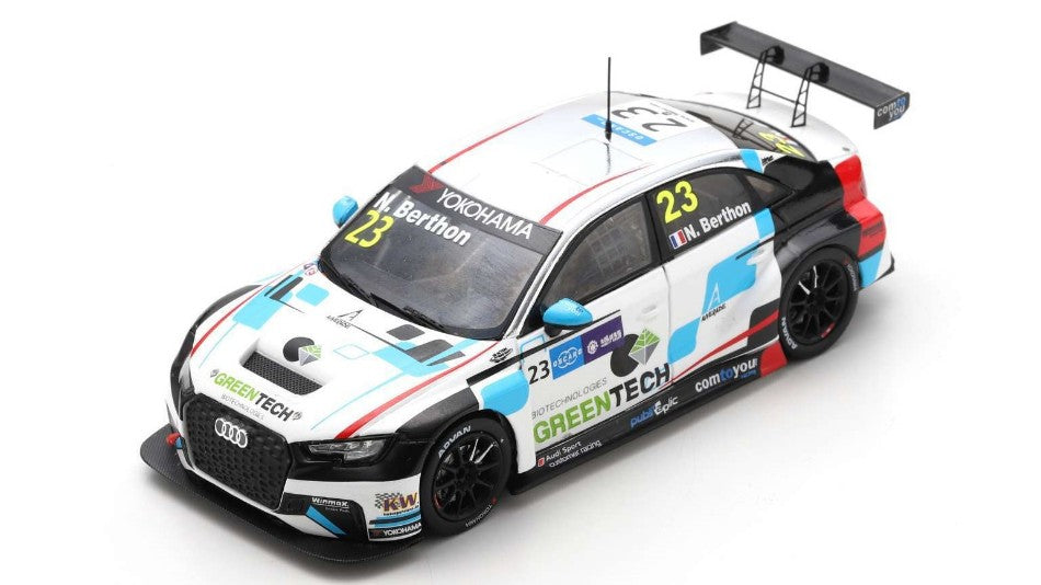 Spark Model - AUDI RS 3 N.23 7th RACE 2 WTCR MACAU GUIA RACE 2018 N.BERTHON 1:43 - Cod. SA206