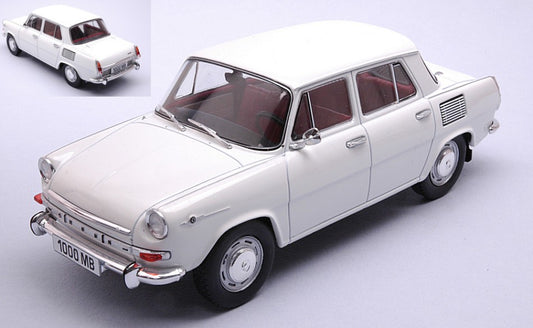 Whitebox - SKODA 100 MB 1968 WHITE 1:24 - Cod. WB124162
