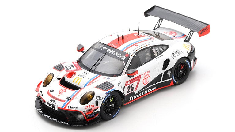 Spark Model - PORSCHE 911 GT3 N.25 24 H NURBURGRING 2022 RADER-THYSSEN-MENZEL-KERN - Cod. SG847