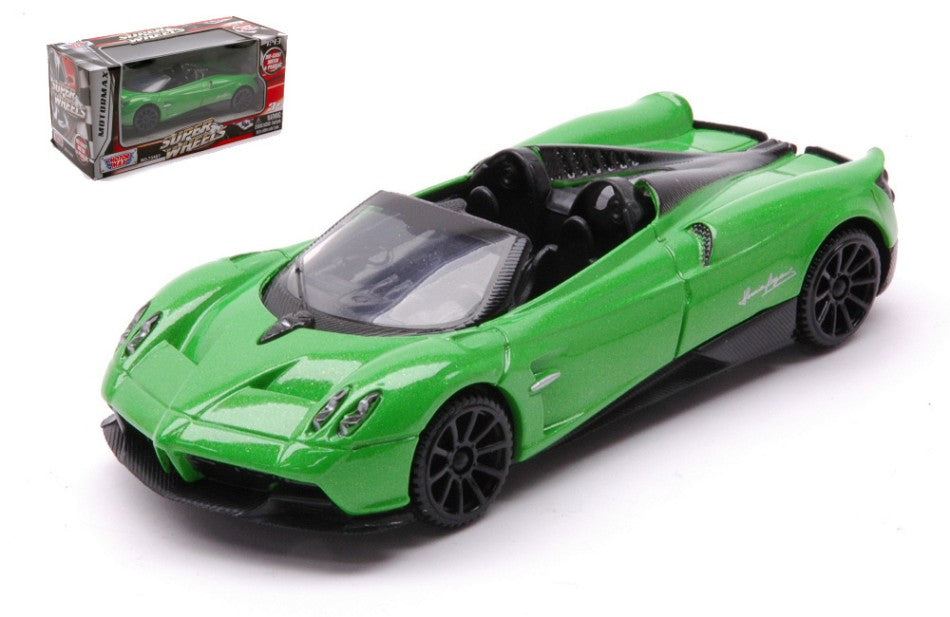 Motormax - PAGANI HUAYRA ROADSTER 2017 GREEN 1:43 - Cod. MTM79340GN