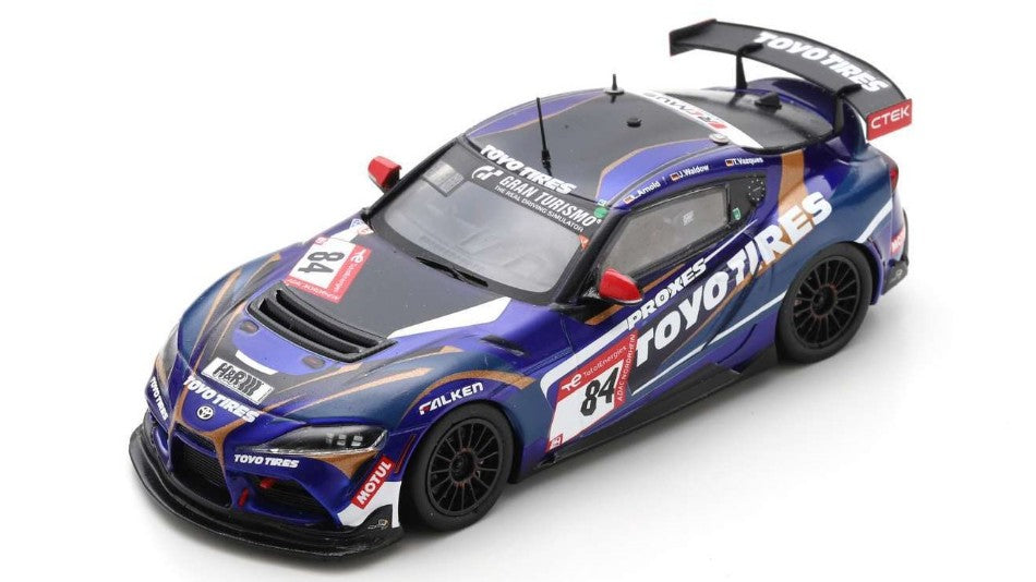 Spark Model - TOYOTA SUPRA GT4 N.84 24 H NURBURGRING 2022 ARNOLD-WALDOW-WAZQUEZ 1:43 - Cod. SG859