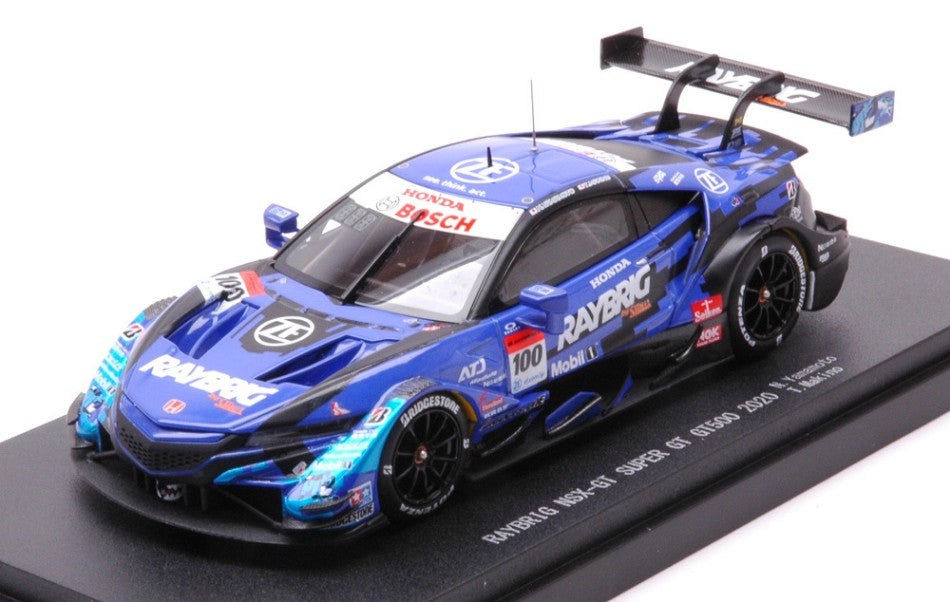Ebbro - RAYBRIG NSX-GT N.100 SUPER GT500 2020 N.YAMAMOTO-T.MAKINO 1:43 - Cod. EB45755