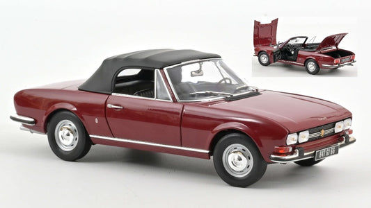 Norev - PEUGEOT 504 CABRIOLET 1969 ANDALOU RED 1:18 - Cod. NV184818