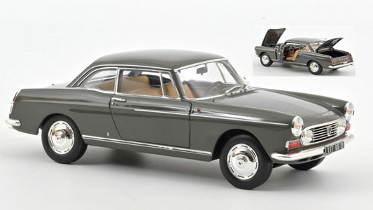 Norev - PEUGEOT 404 COUPE' 1967 GRAPHITE GREY 1:18 - Cod. NV184834