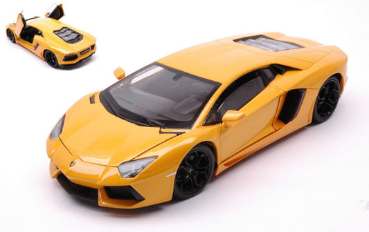 Welly - LAMBORGHINI AVENTADOR LP 700-4 2011 YELLOW 1:24 - Cod. WE0210