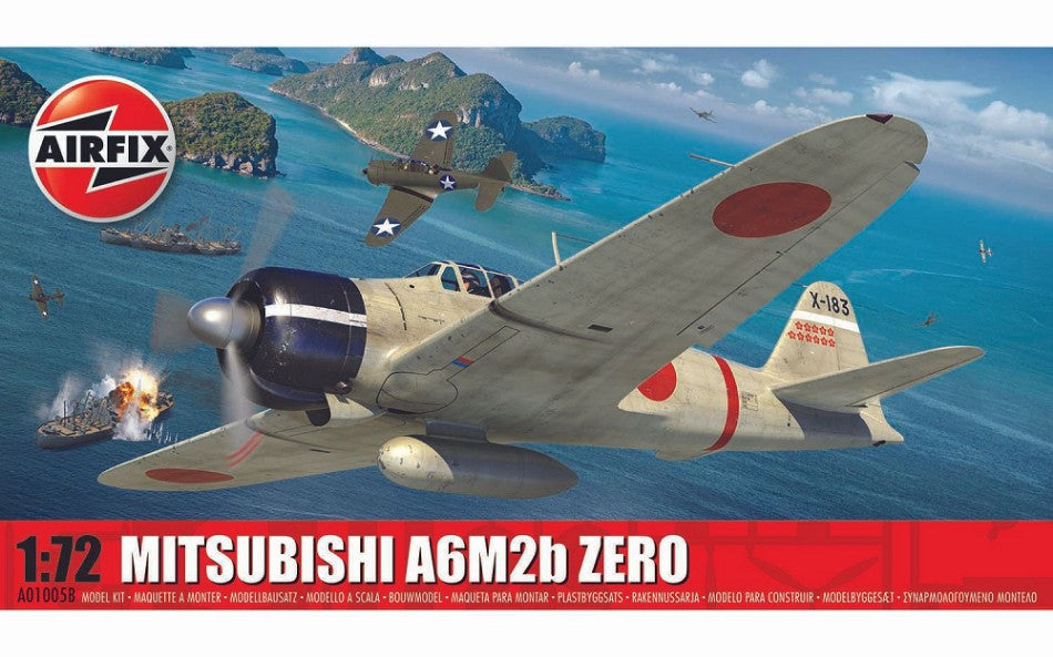 Airfix - MITSUBISHI A6M2B ZERO KIT 1:72 - Cod. A01005B