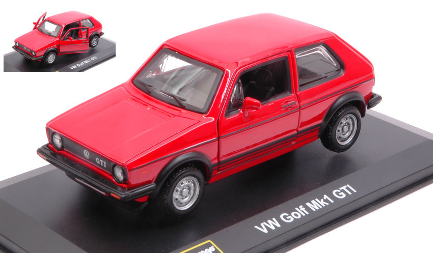 Burago - VW GOLF Mk1 GTI 1979 RED 1:32 - Cod. BU43059