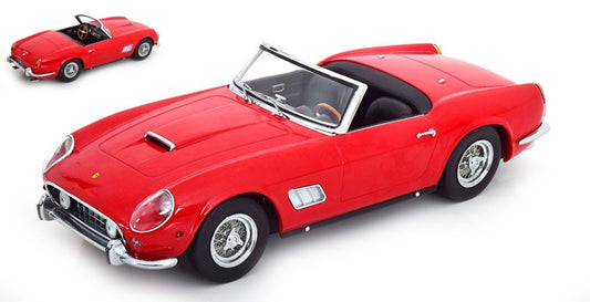 Kk Scale - FERRARI 250 GT CALIFORNIA SPYDER 1960 EUROPEAN VERSION RED 1:18 - Cod. KKDC181046