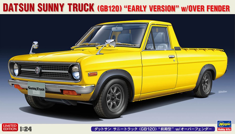 Hasegawa - DATSUN SUNNY TRUCK FENDER KIT 1:24 - Cod. HA20641
