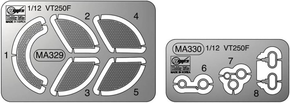 Hasegawa - FOTOINCISIONI x HONDA VT250F 1984 KIT 1:12 - Cod. HA21750