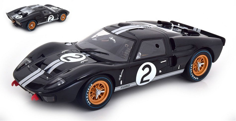 Cmr Classic Model Replicars - FORD GT40 MKII N.2 24 H LE MANS 1966 MC LAREN-AMON 1:12 - Cod. CMR12034