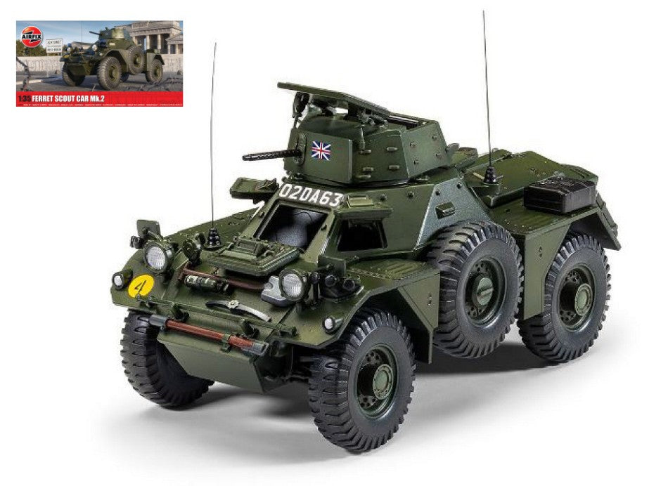 Airfix - FERRET SCOUT CAR Mk 2 KIT 1:35 - Cod. A1379