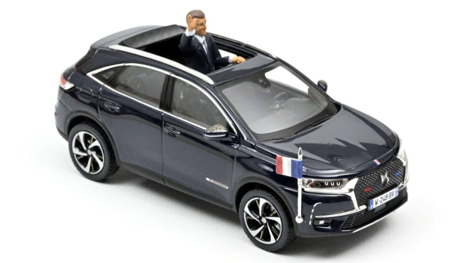 Norev - DS 7 CROSSBACK PRESIDENTIEL 2017 W/FIGURE REPROD.1:43 - Cod. NV170012