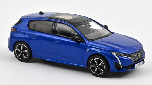 Norev - PEUGEOT 308 GT 2021 VERTIGO BLUE 1:43 - Cod. NV473933