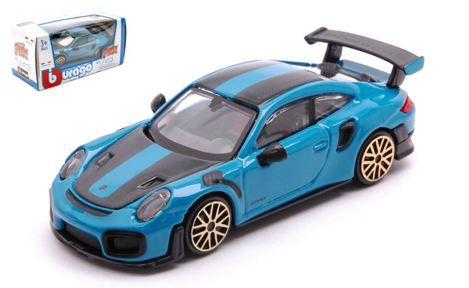 Burago - PORSCHE 911 GT2 RS TURQUOISE 1:43 - Cod. BU30388B