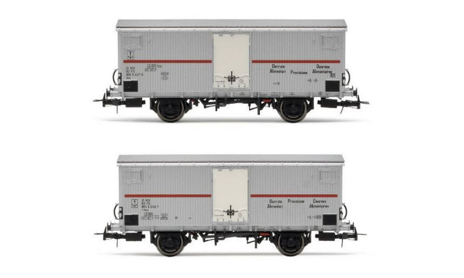 Rivarossi - FS 2-UNIT PACK REFIGERATED WAGONS EP.IV 1:87 - Cod. HR6604