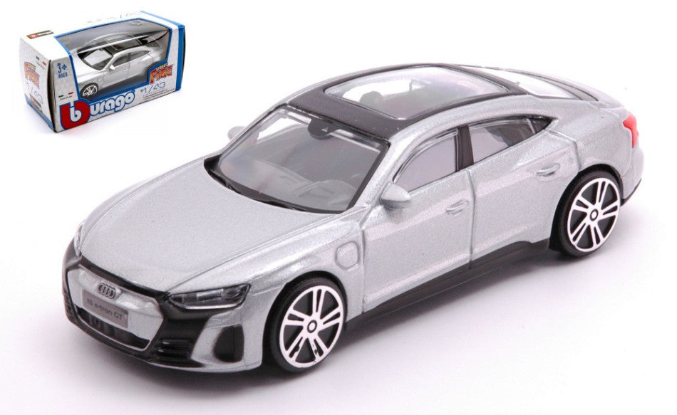 Burago - AUDI RS e-TRON 2022 SILVER 1:43 - Cod. BU30463Z
