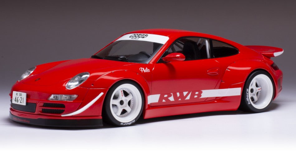 Ixo Model - PORSCHE RWB 997 RED 1:18 - Cod. 18CMC168