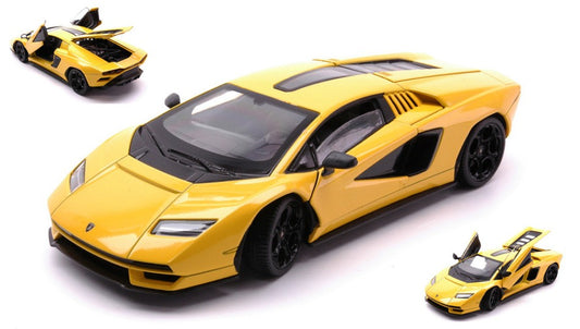 Welly - LAMBORGHINI COUNTACH LPI 800-4 MET.YELLOW 1:24 - Cod. WE24114Y