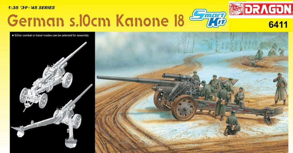 Dragon - GERMAN S 10 cm KANONE KIT 1:35 - Cod. D6411