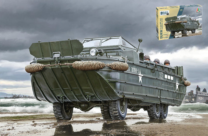 Italeri - AMPHIBIOUS TRUCK D-DAY 80th ANNIVERSARY KIT 1:35 - Cod. IT6392