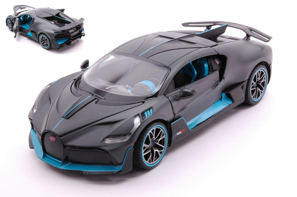 Rastar - BUGATTI DIVO GREY/BLUE 1:24 - Cod. RAT63900GY
