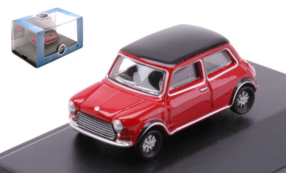 Oxford - MINI COOPER MKII RED W/BLACK ROOF 1:76 - Cod. OXF76MCS003