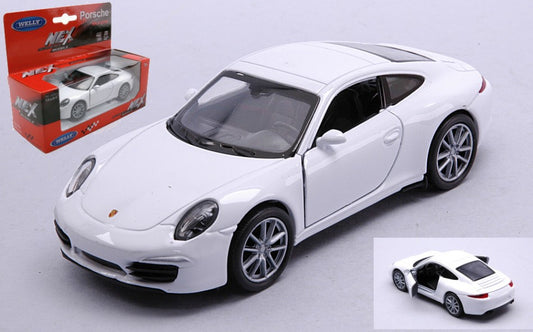 Welly - PORSCHE 911 (991) CARRERA S WHITE cm 11 - Cod. WE43661W