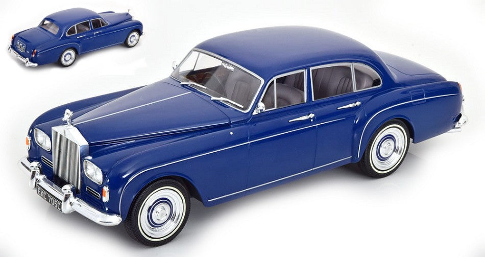 Modelcargroup - ROLLS ROYCE SILVER CLOUD III FLYING TRACK H.J.MULLINER 1965 BLUE 1:18 - Cod. MCG18124