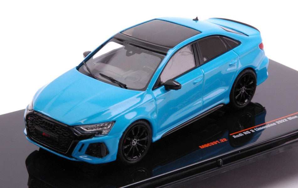 Ixo Model - AUDI RS3 2022 BLUE 1:43 - Cod. MOC331