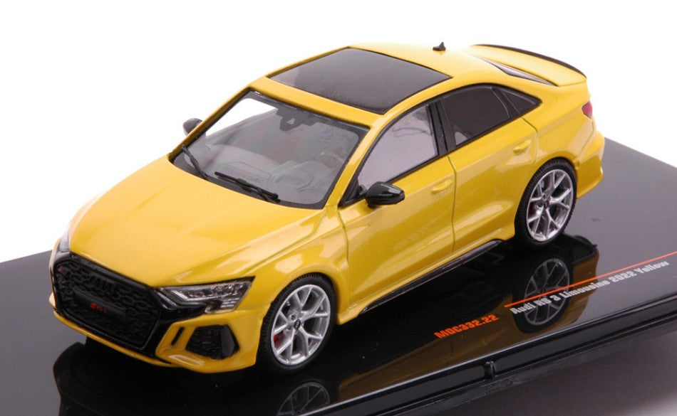Ixo Model - AUDI RS3 2022 YELLOW 1:43 - Cod. MOC332