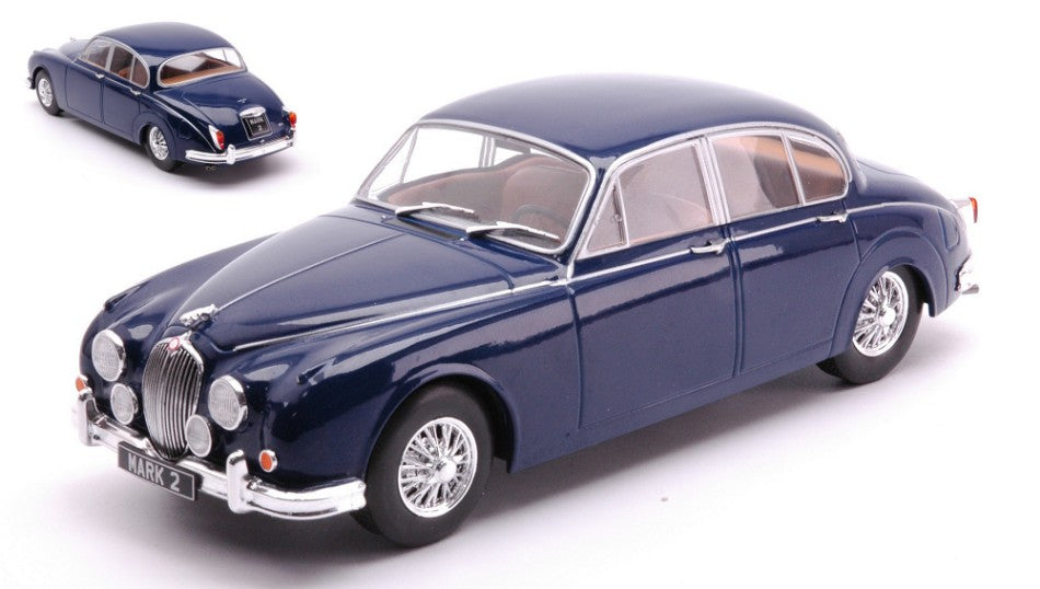 Whitebox - JAGUAR MK II 1960 DARK BLUE 1:24 - Cod. WB124201