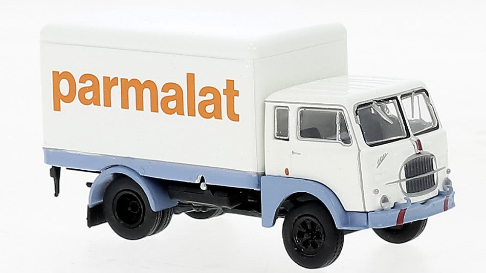Brekina - FIAT 642 BOX WAGON PARMALAT 1962 1:87 - Cod. BRE58610