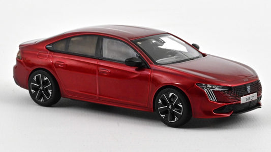 Norev - PEUGEOT 508 GT HYBRID 2023 ELIXIR RED 1:43 - Cod. NV475831