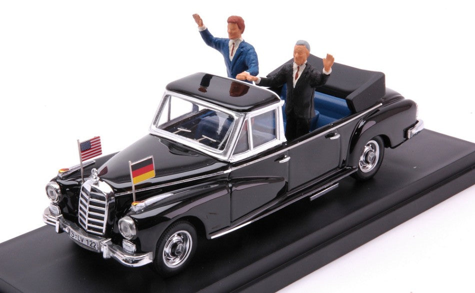 Rio - MERCEDES 300 D LANDAULET 1963 ADENAUER-KENNEDY 1:43 - Cod. RI4264-2P