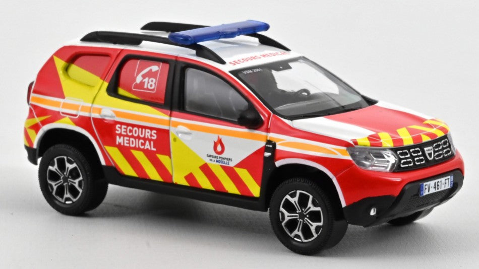 Norev - DACIA DUSTER 2020 POMPIERS - SECOURS MEDICAL 57 1:43 - Cod. NV509050